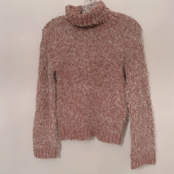 NWT Abound Fuzzy Knit Turtleneck Sweater - Picture 2 of 7